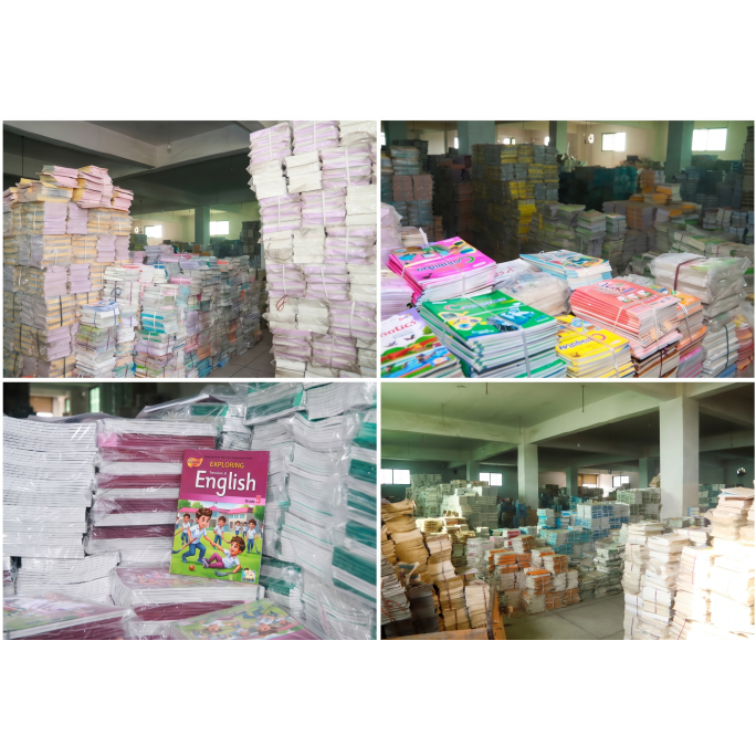 Warehouse & Storage — Paper Stacks and Printed Materials